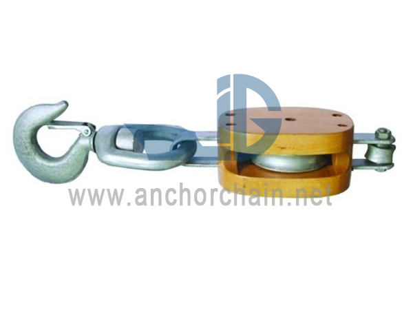 சுழலும் இணைப்பு வகை கொண்ட அமெரிக்க மரத் தொகுதி ஒற்றை