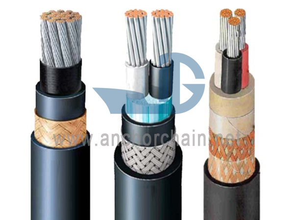 தீ-எதிர்ப்பு ஆலசன் இல்லாத ஷிப்போர்டு பவர் கேபிள் 0.61KV