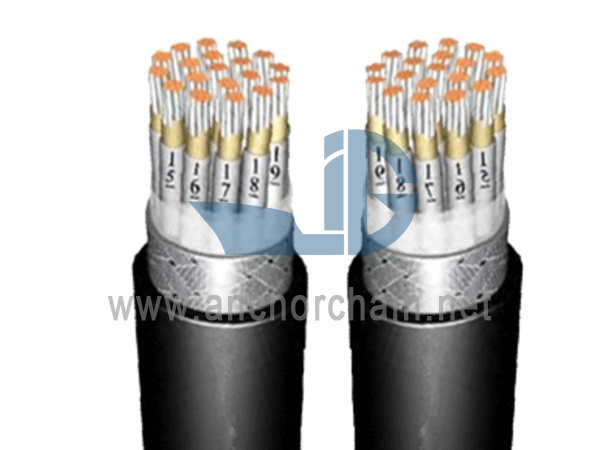 தீ-எதிர்ப்பு கடல் கருவி மற்றும் தொடர்பு கேபிள்