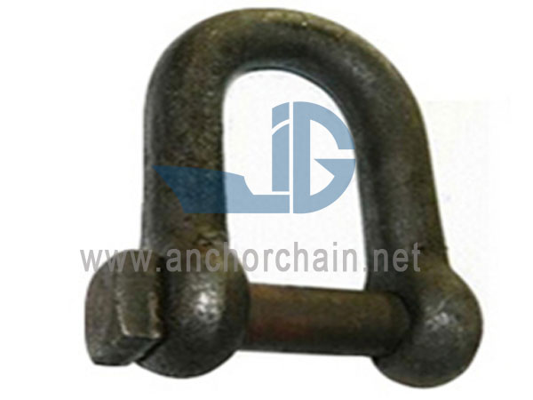 ஸ்கொயர் ஹெட் பின் கொண்ட போலி ஸ்டீல் டிராவிங் ஷேக்கிள்