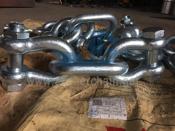 G2140 அலாய் போல்ட் வகை ஆங்கர் ஷேக்கிள்ஸ்