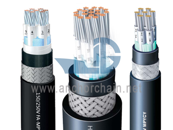JIS C 3410 ஃபிளேம் ரிடார்டன்ட் மரைன் கண்ட்ரோல் கேபிள் 250V