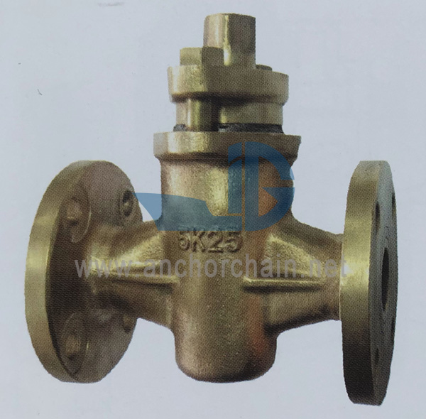 JIS F 7381 வெண்கல 5K Flanged காக்ஸ்