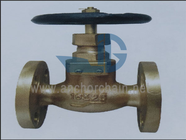 JIS F 7409 வெண்கல 16K ஸ்க்ரூ-டவுன் செக் குளோப் வால்வுகள்