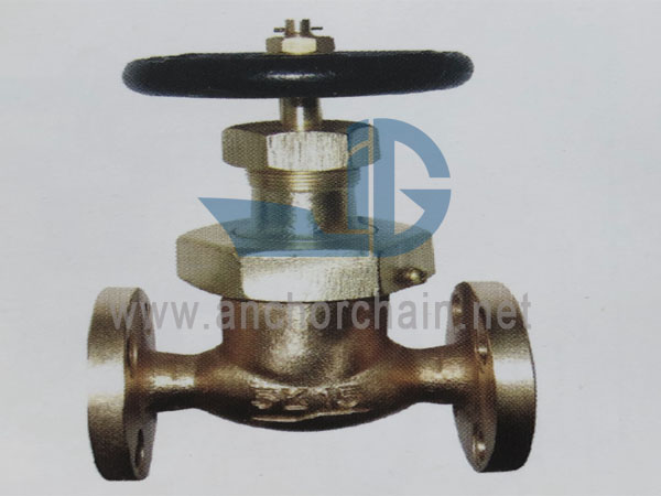 JIS F 7413 வெண்கல 16K ஸ்க்ரூ-டவுன் செக் குளோப் வால்வுகள் (யூனியன் பானெட் வகை)