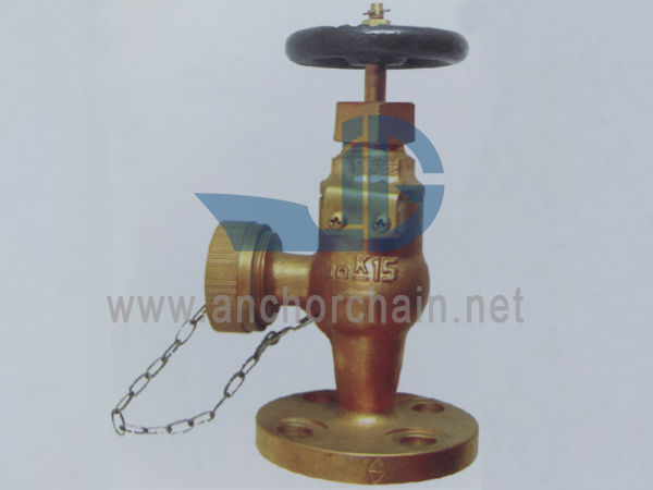 மரைன் பிரான்ஸ் குளோப் ஹோஸ் வால்வ் JIS F7334 5K 10K (DN50-DN65)