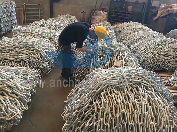 NACM90 நேரான இணைப்பு சுருள் சங்கிலி