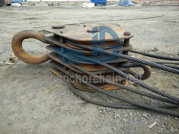 ZHC தொடர் 6 ஷீவ் வயர் ரோப் பிளாக் ஷிப்-ஜாவ்